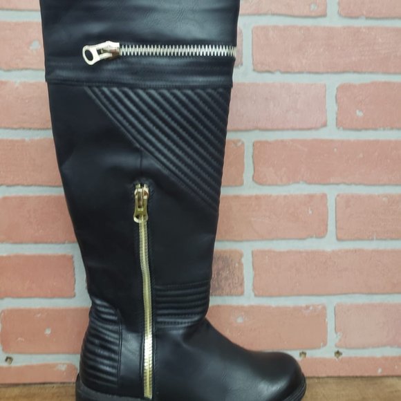 Extreme By Eddie Marc Leather Boots size 7 - Picture 1 of 5